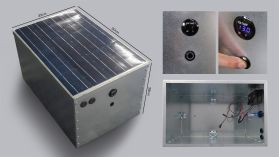 Батарейний бокс для човнового причепа