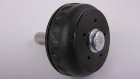 Ось з гальмом 750кг ЛІВА