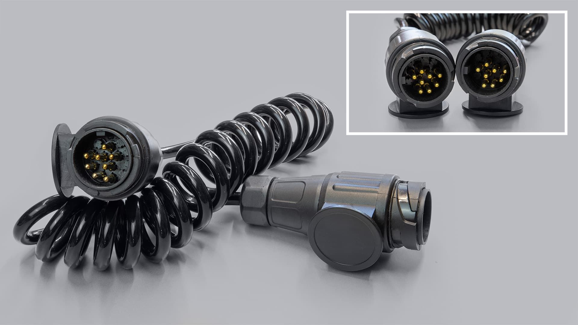 13-контактний спіральний кабель