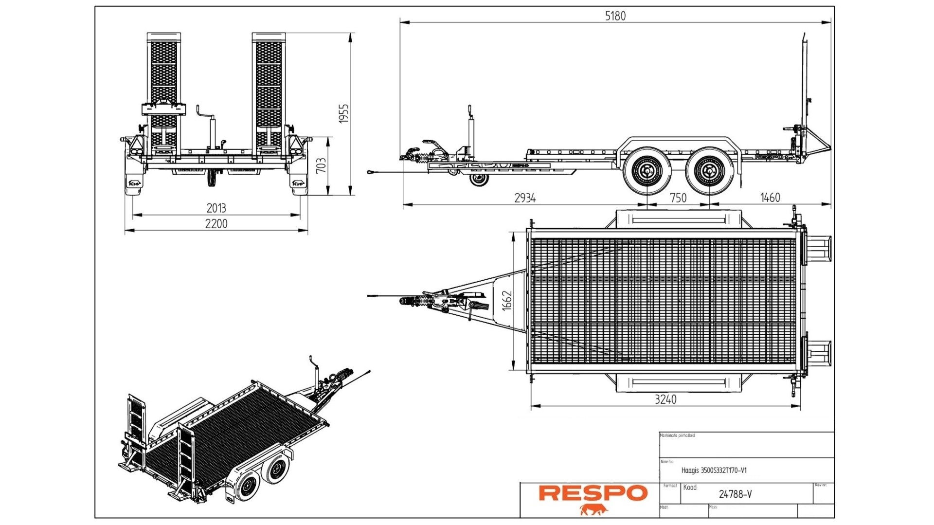 3500S332T170 Võrkpõhjaga